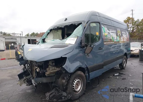 2019 Mercedes-Benz Sprinter 2500 High Roof V6 z USA, uszkodzony, nr VIN WD4PF1CD3KP124653